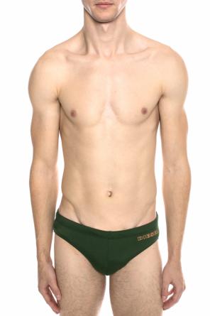 Logo-printed swim shorts, zdjęcie 2 Logo-printed swim shorts od Diesel